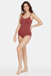 Zivame All Day Seamless Bodysuit - Wild Ginger — thumbnail 6
